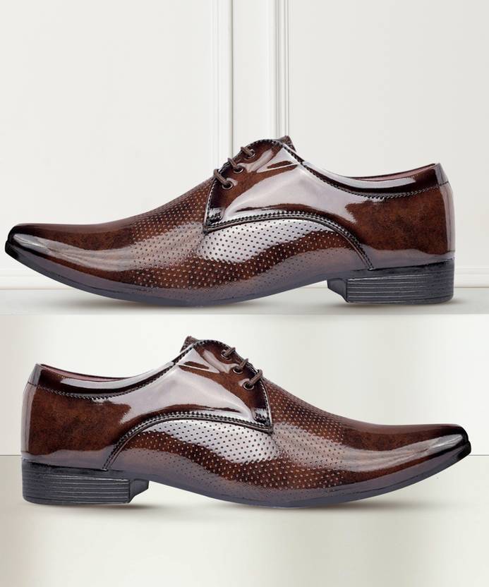 High Demand formal for men| Lighweight |comfort|Trendy| Party Wear For Men Party Wear For Men  (Brown , 7)