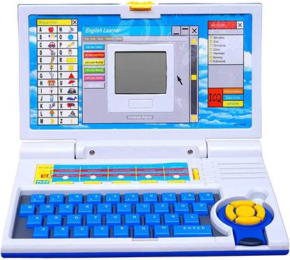 star impex Educational Toy Learning Laptop Computer Toy with LED Screen Display  (Multicolor)